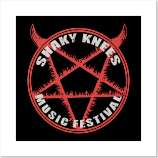 Shaky Knees Wall Art - best star vintage shaky knees by MemeFunStudio